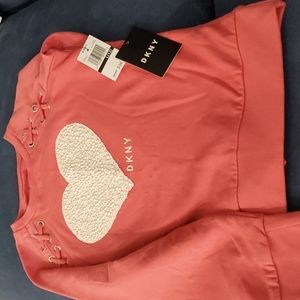 DKNY Blush Rose Girls Long sleeve shirt